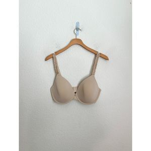 NATORI Pure Luxe Plunge nude‎ T-Shirt Bra size 34DD